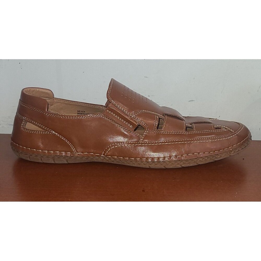 Maui Island Men’s Shoes 10.5M Brown Slip-On Loafers - Picture 6 of 9